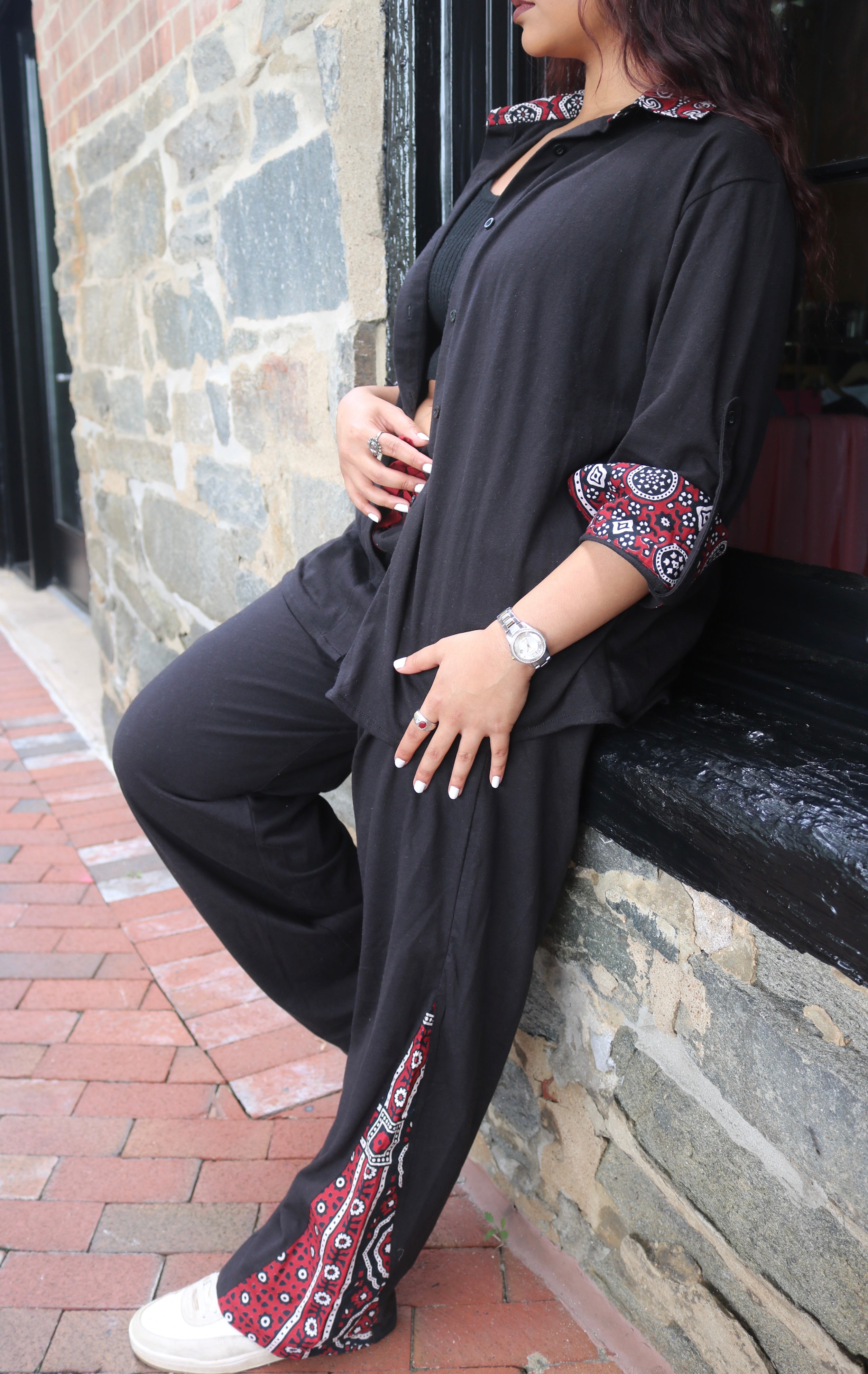 Ajrak Two-Piece